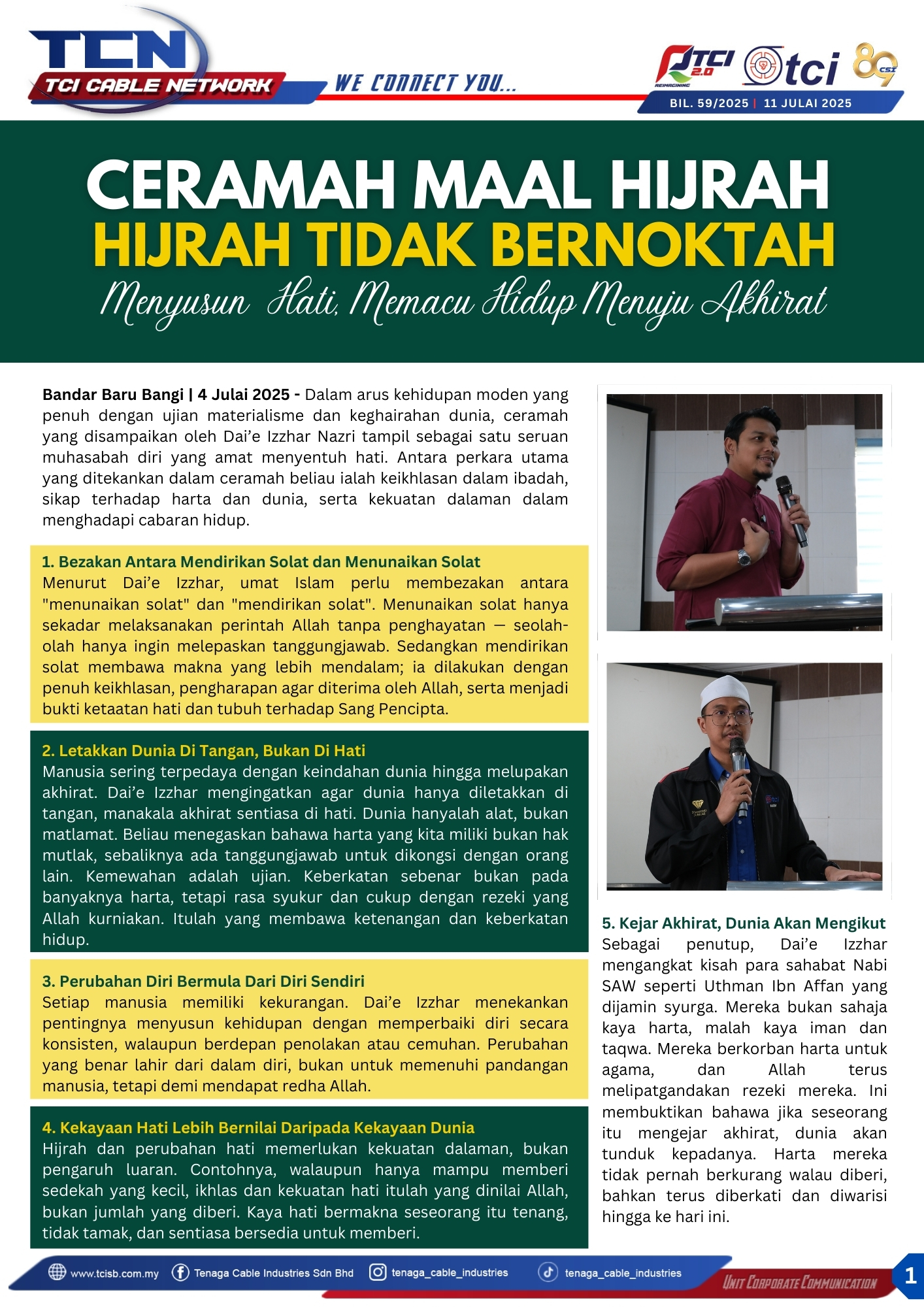HIJRAH TIDAK BERNOKTAH